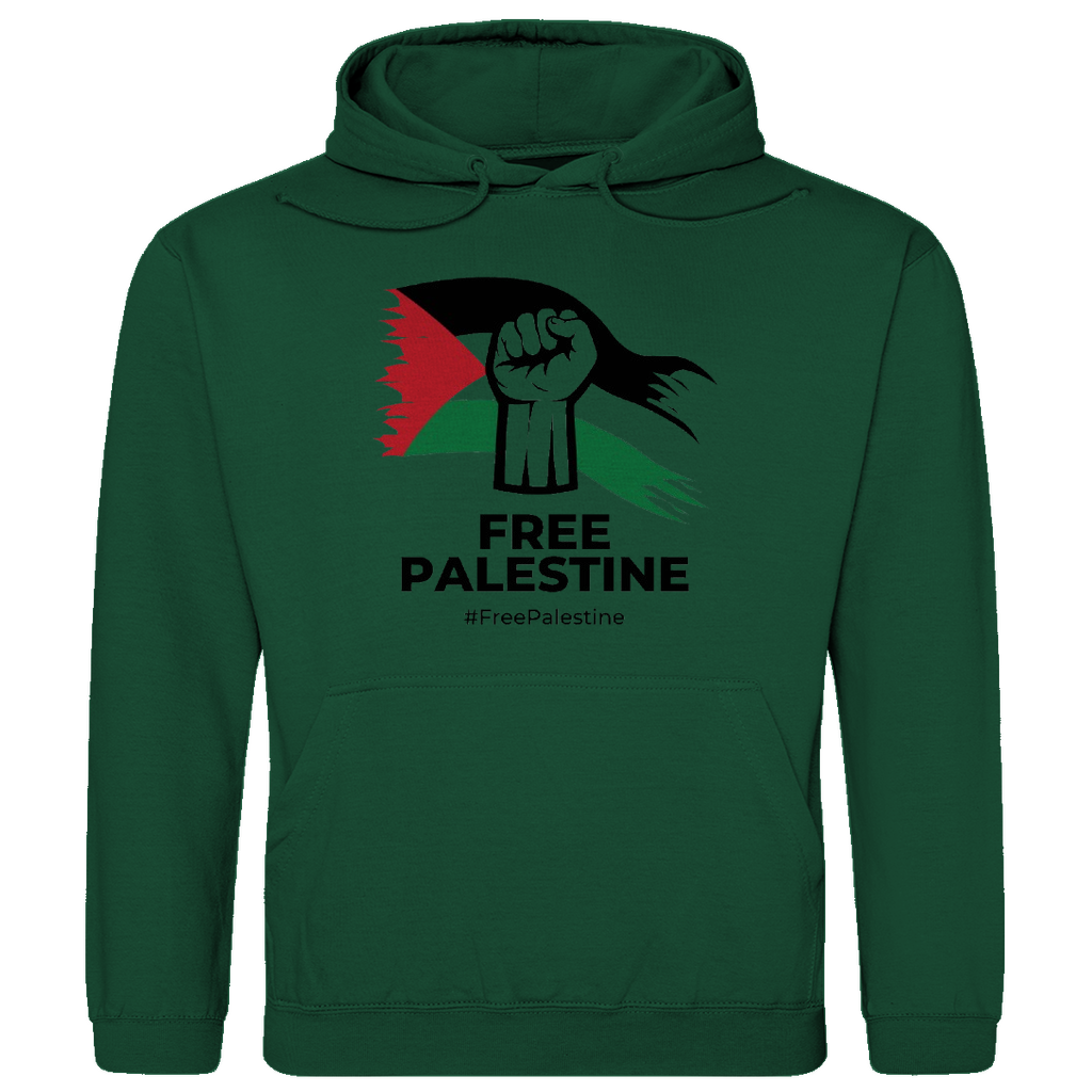 Herren Hoodie Free Palestine