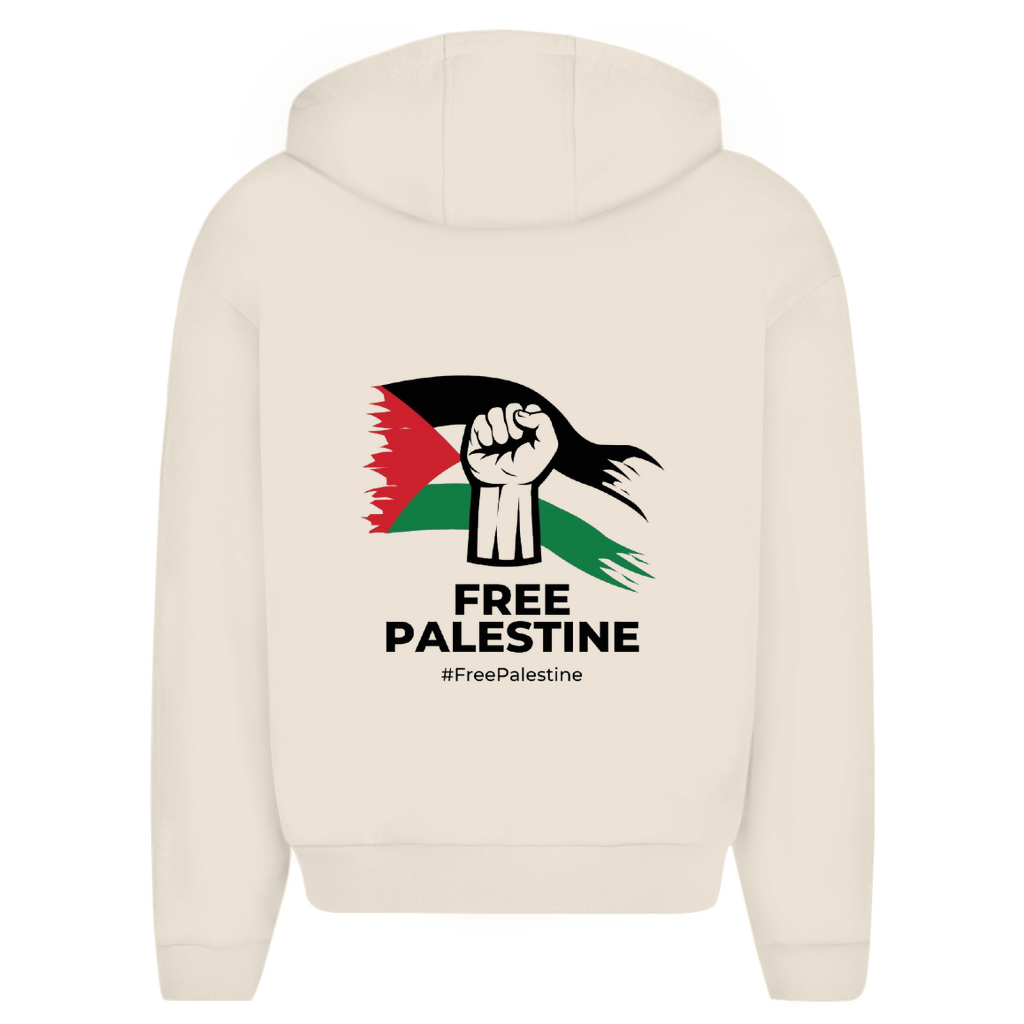 Herren Zipper Free Palestine