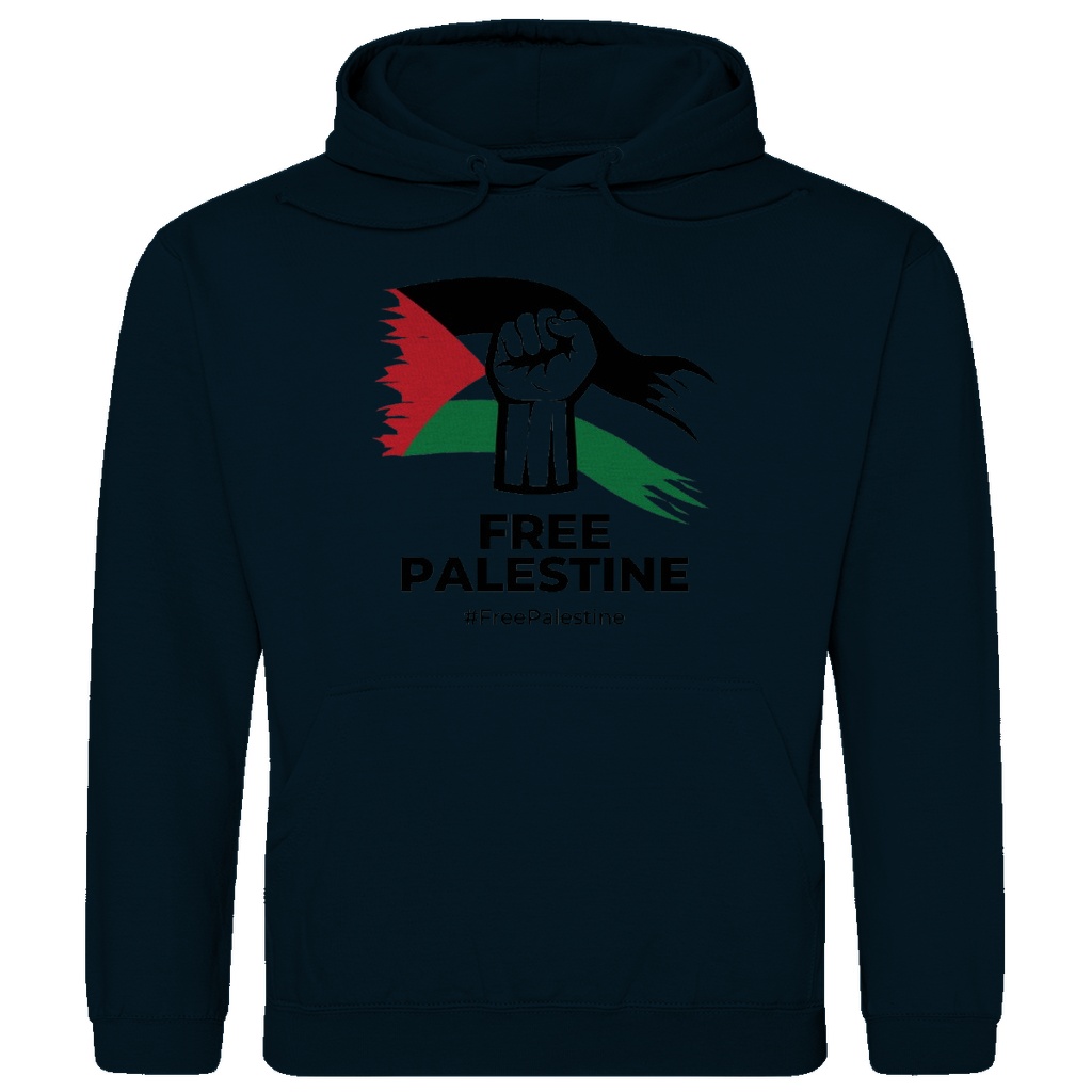 Herren Hoodie Free Palestine
