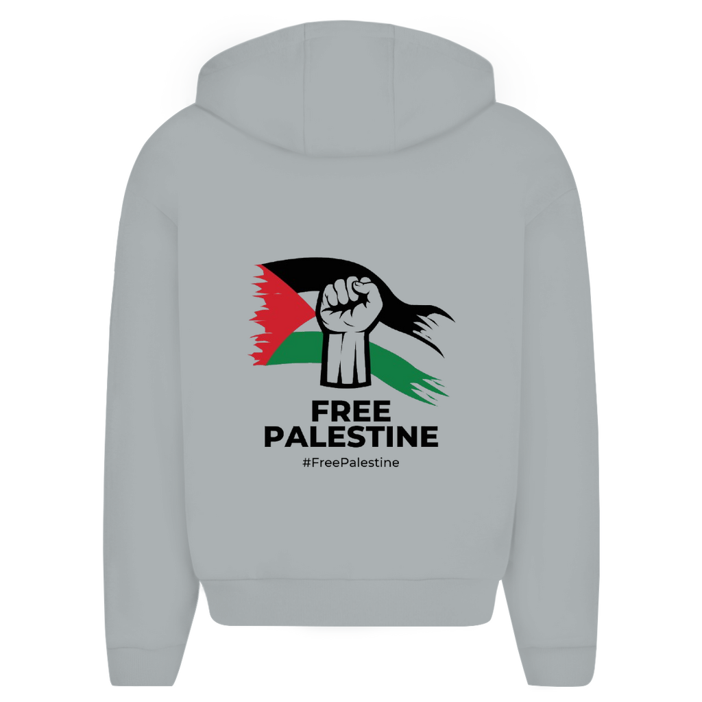 Herren Zipper Free Palestine