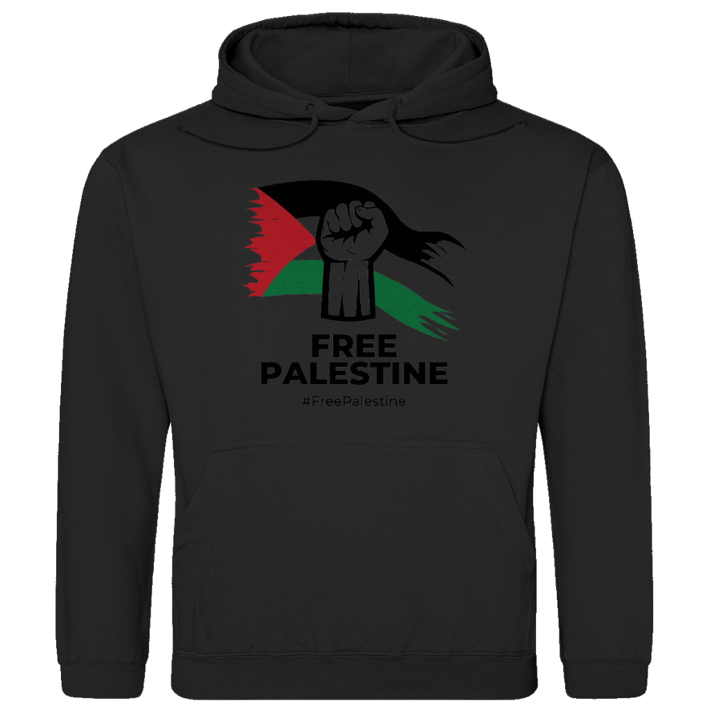 Herren Hoodie Free Palestine