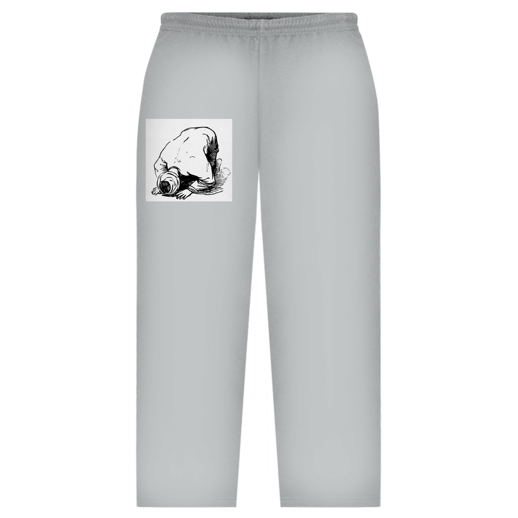Oversize Sweatpants Betender Mann