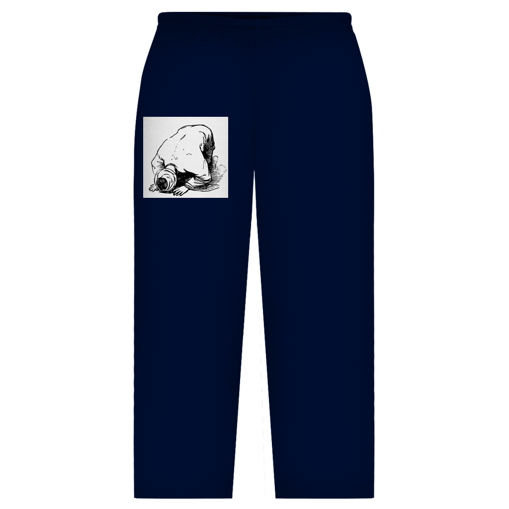 Oversize Sweatpants Betender Mann