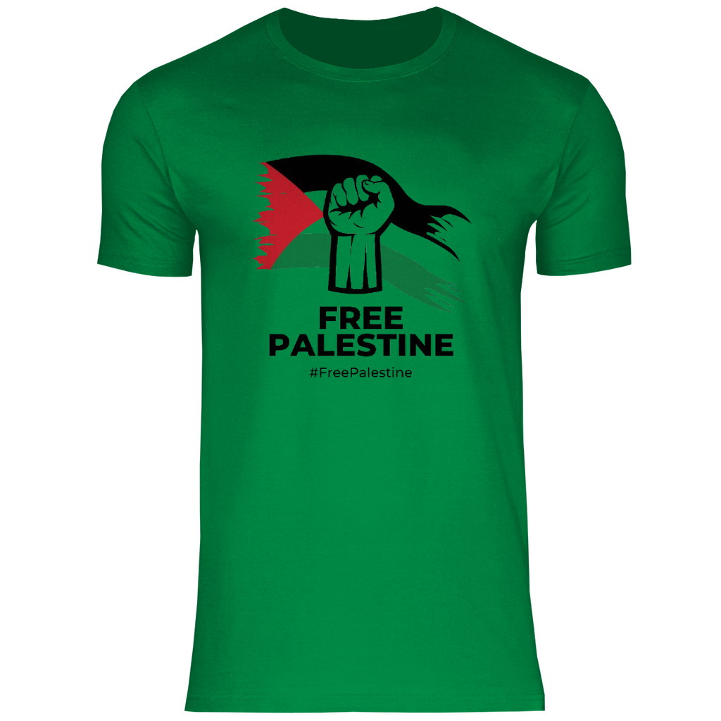Herren T-Shirt Free Palestine