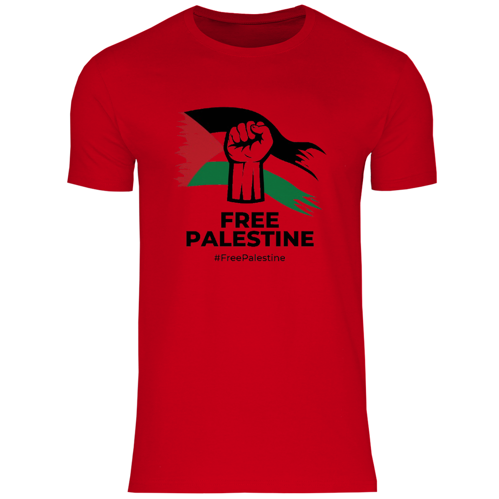 Herren T-Shirt Free Palestine