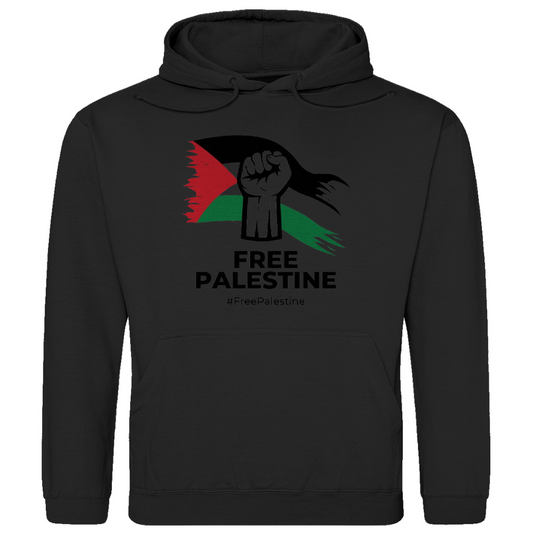 Herren Hoodie Free Palestine